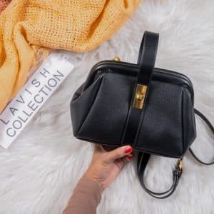 Black color ladies Dumpling Bag