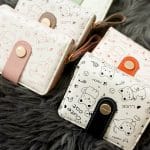 Color variations of ladies wallet