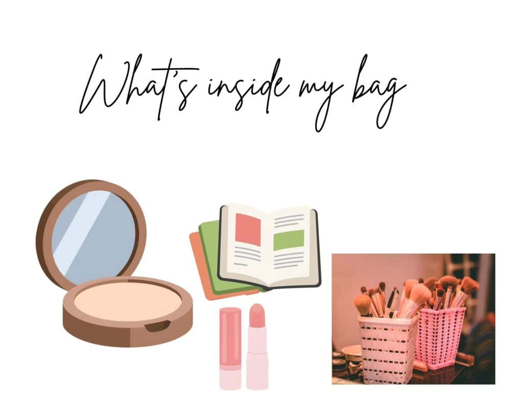 what a woman carries in her bag