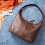 coffee color ladies hobo bag