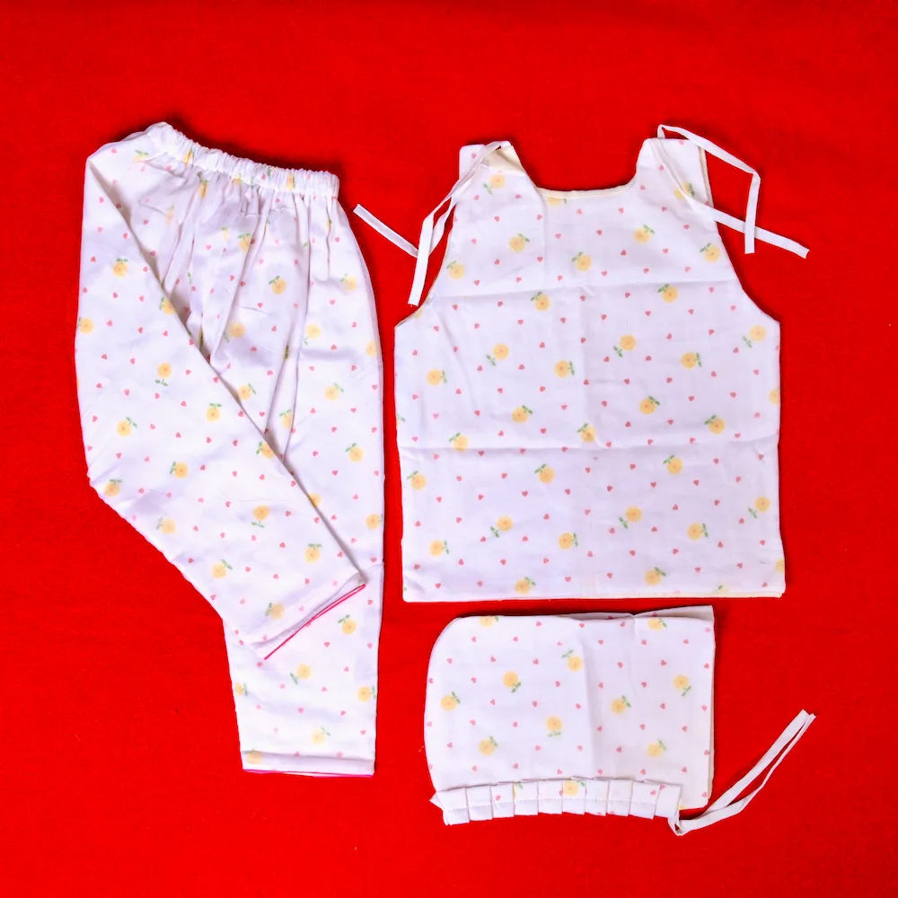 Bhoto suruwal set 3 (traditional baby dress)