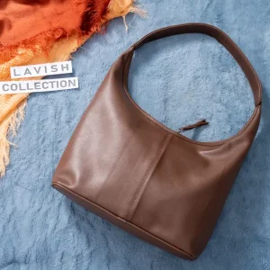 coffee color ladies hobo bag