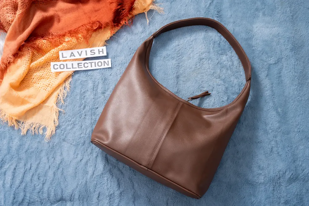 coffee color ladies hobo bag