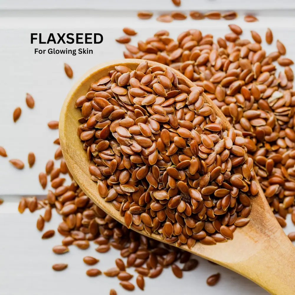 flaxseed for glowing skin
