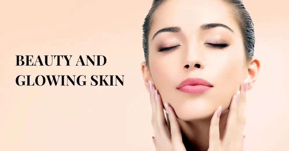 glowing skin