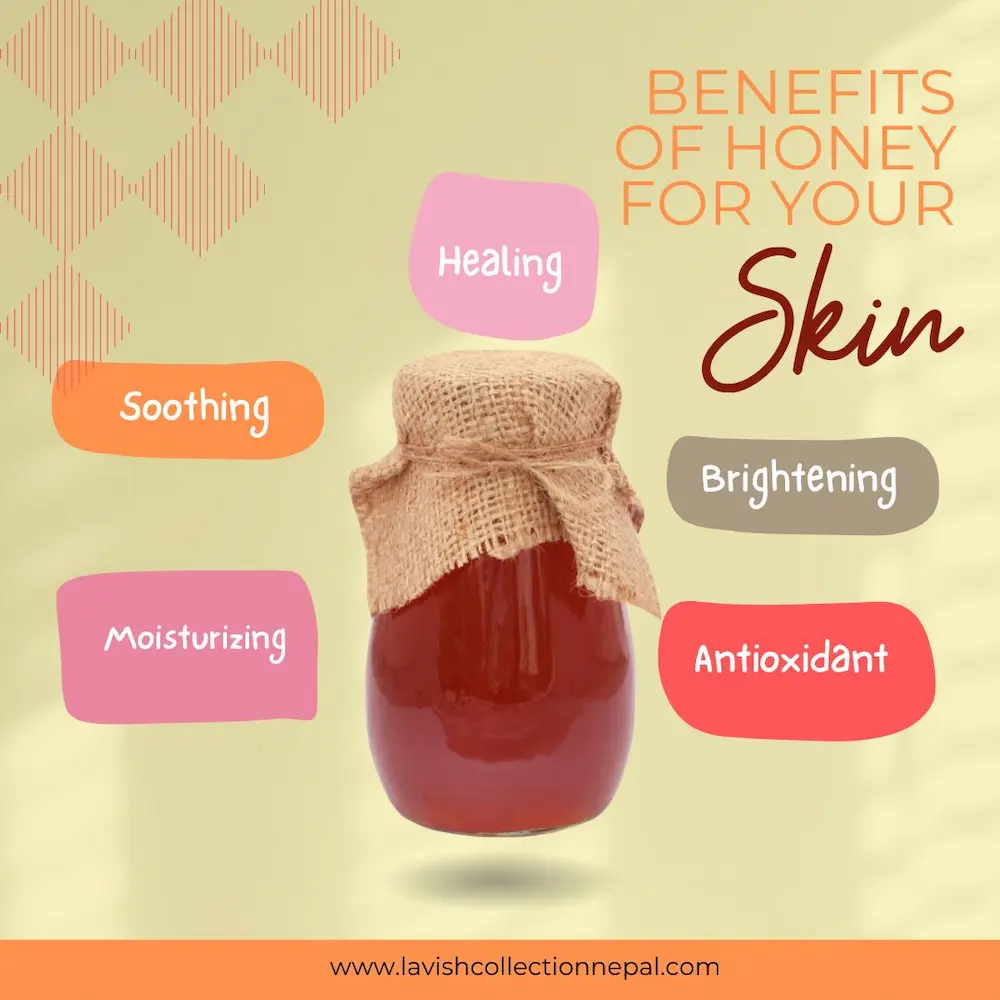 honey for glowing skin
