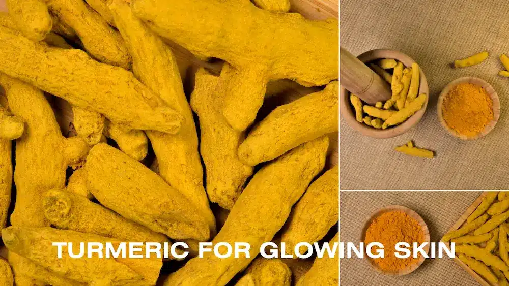turmeric for glowing skin